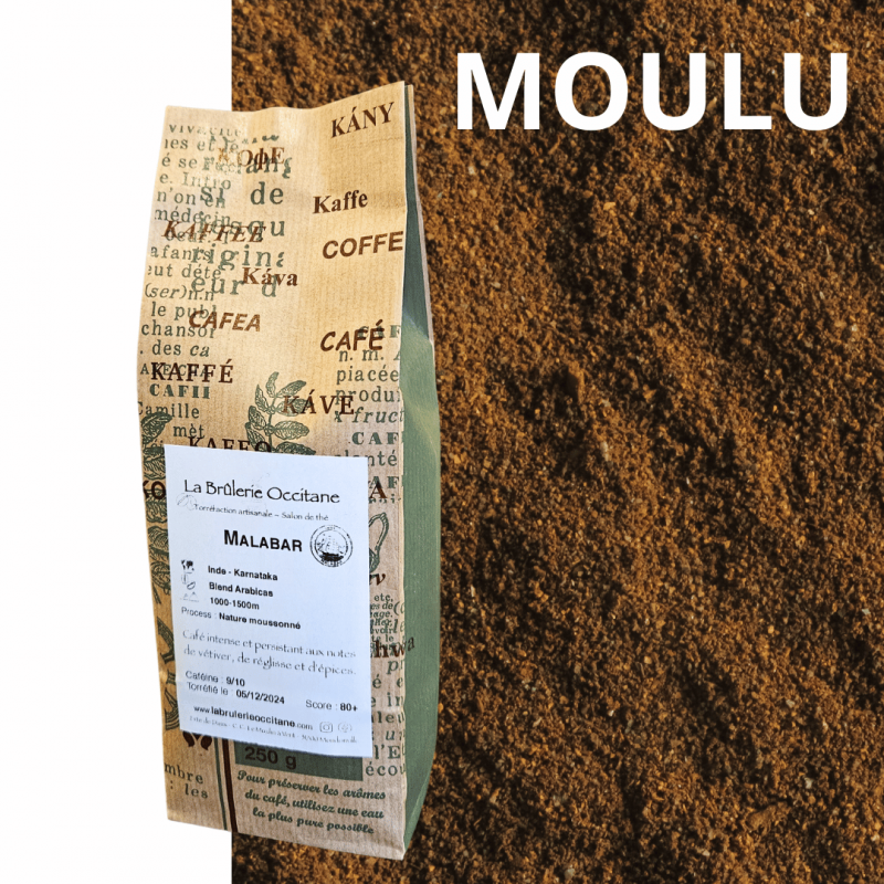 Inde- Malaber - Café moulu