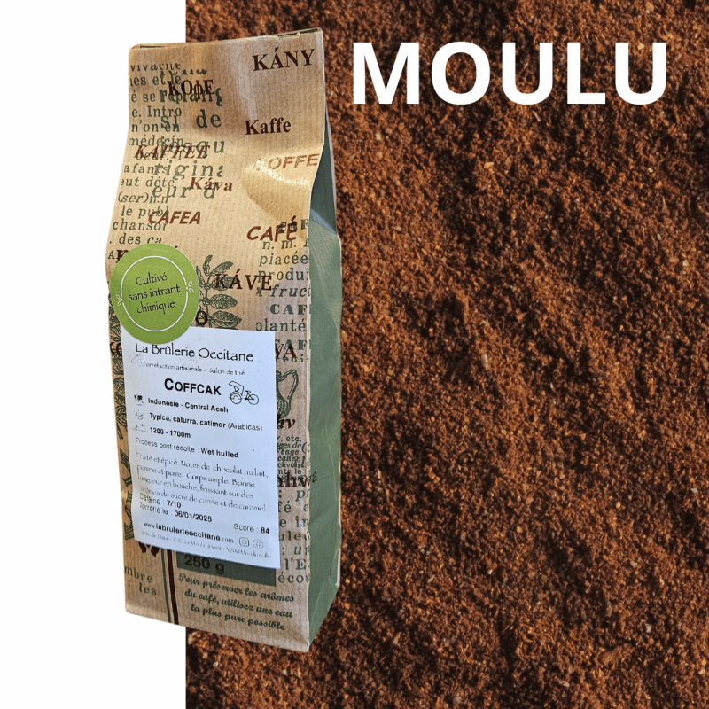 Indonésie - Aceh Mekar - Coop. Ketiara - Café moulu